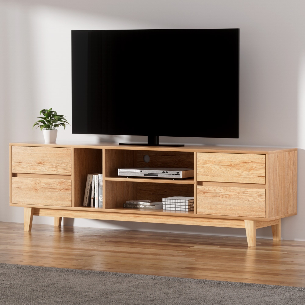 Artiss Asa Wooden TV Cabinet with Drawer 180cm