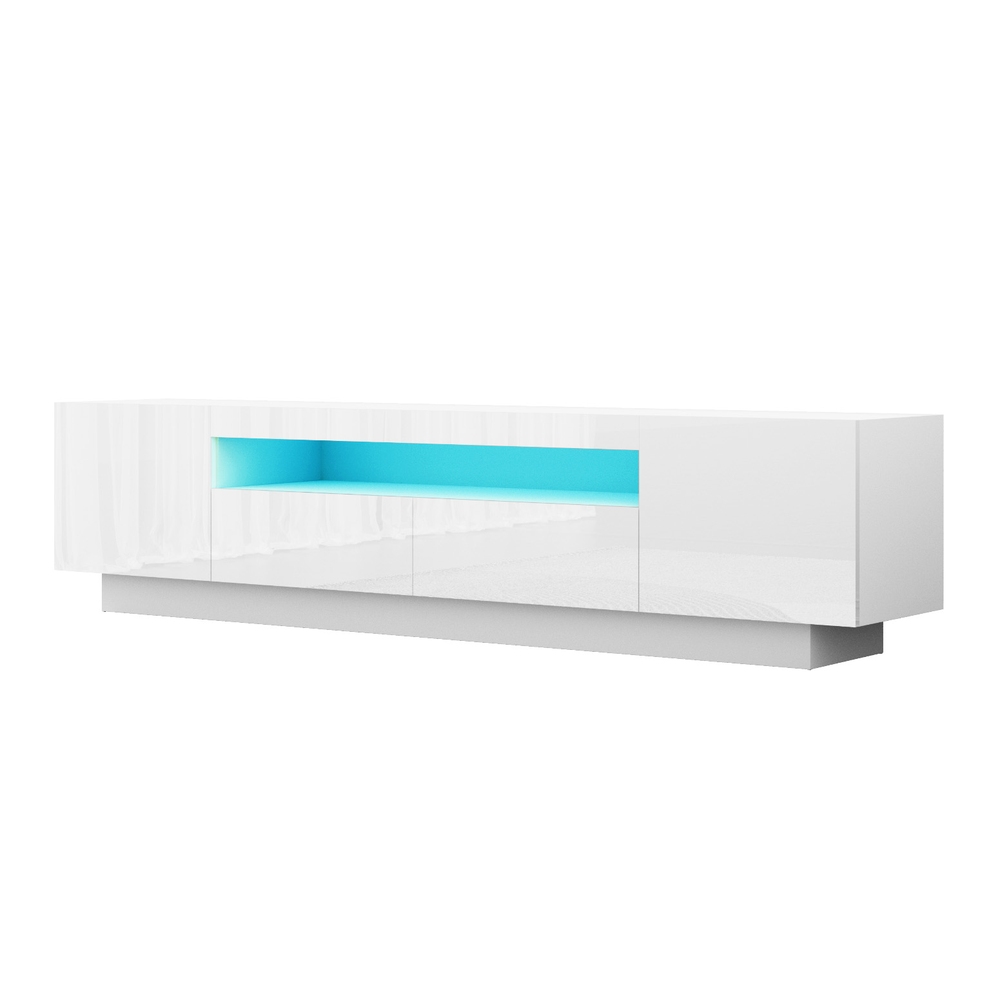 Artiss TV Unit Entertainment Storage Drawer RGB LED in 2 Colours view 2
