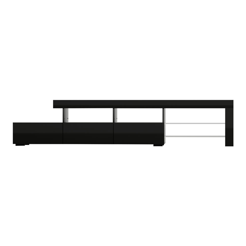 Artiss LED TV Cabinet Entertainment Unit Black in 2 Colours view 5