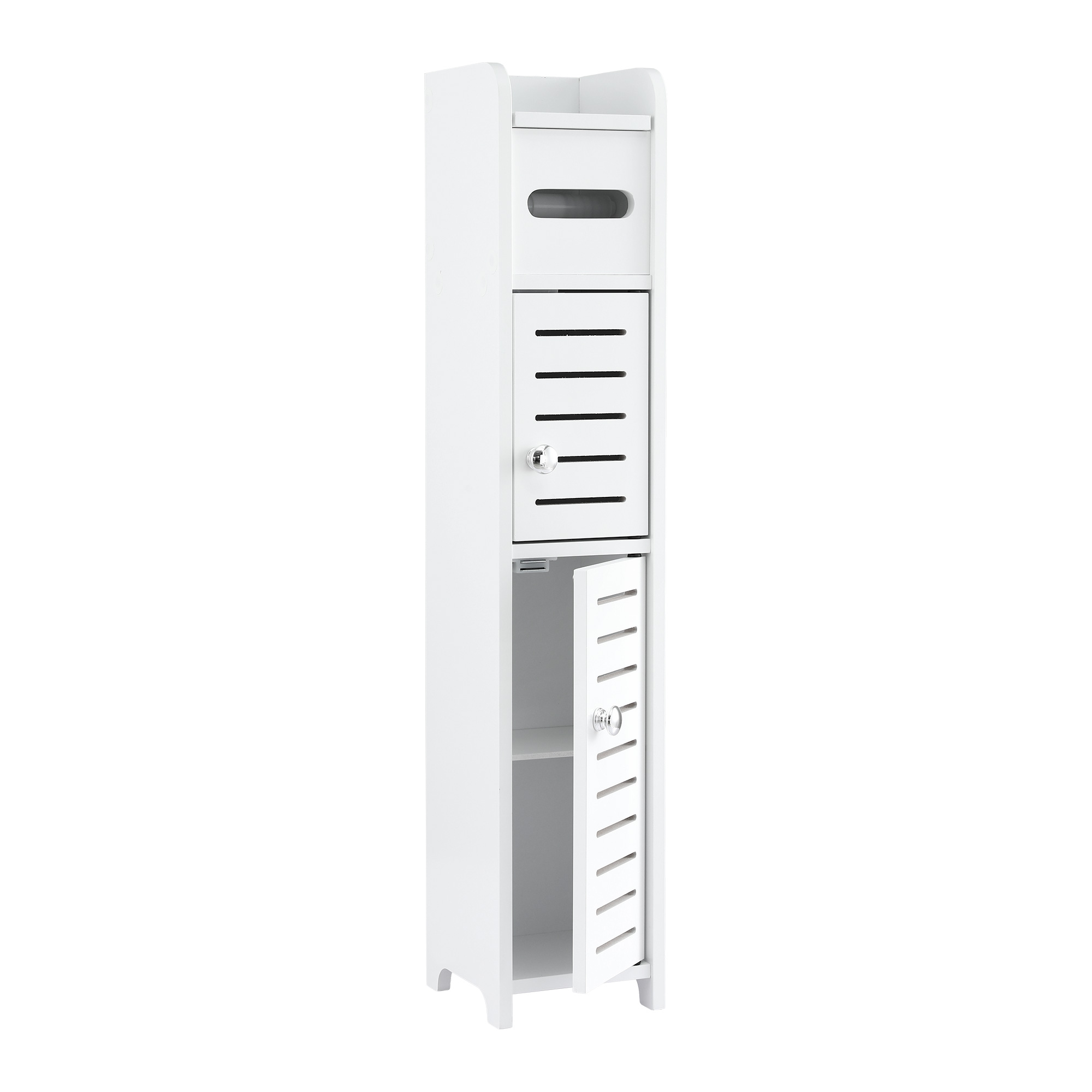 Artiss 3-Tier Slim Storage Cabinet Single or Set of 2