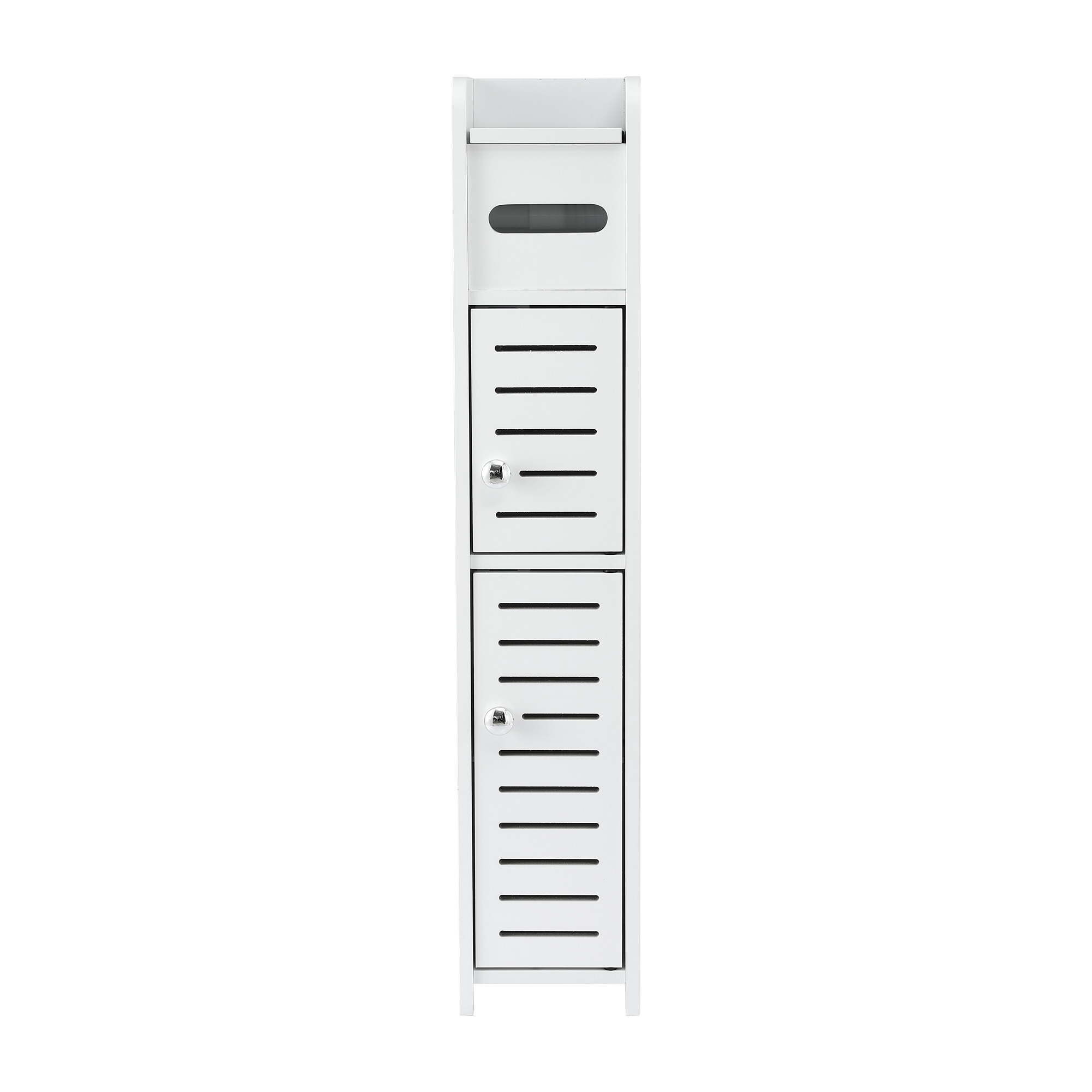Artiss 3-Tier Slim Storage Cabinet Single or Set of 2 view 4