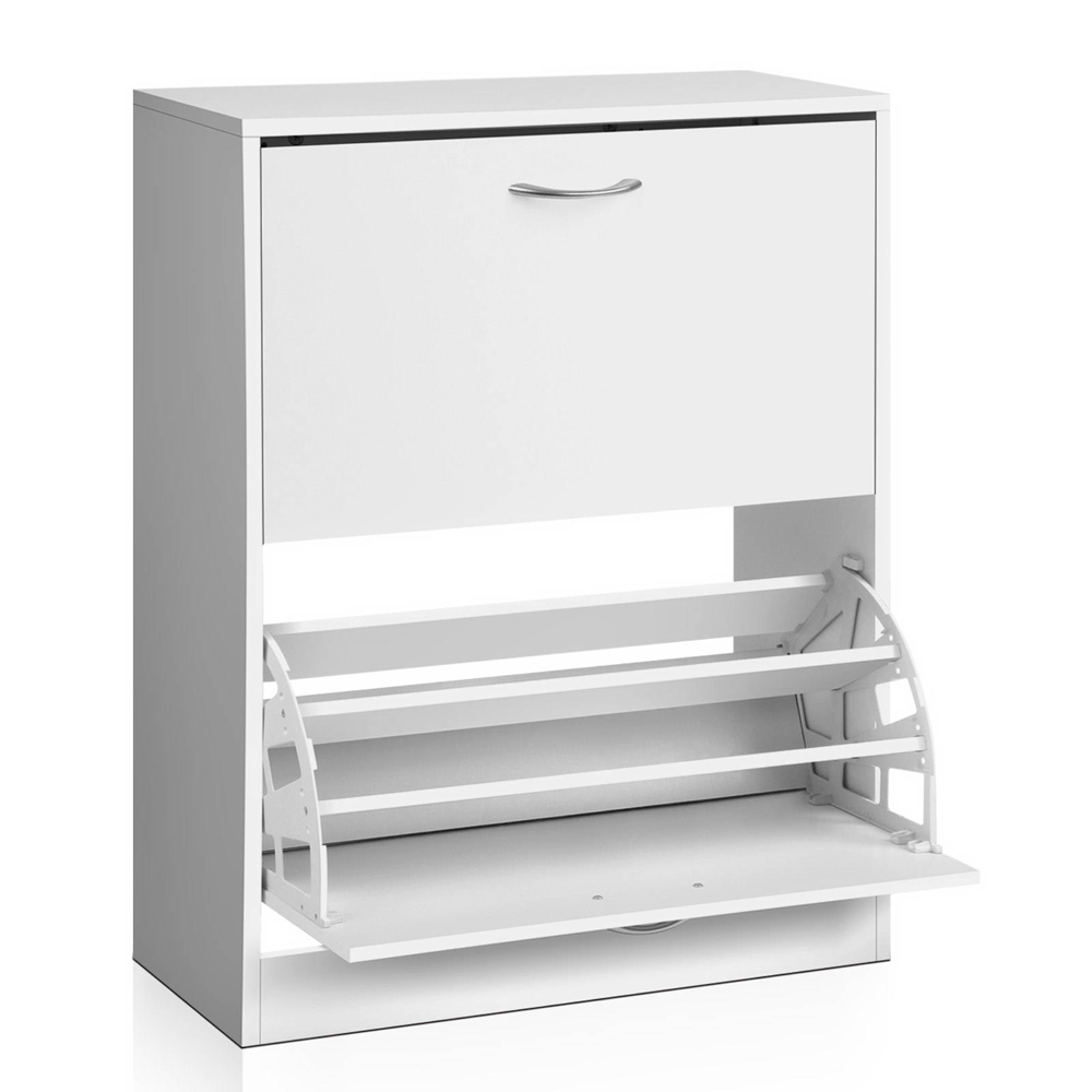 Artiss Iris Shoe Rack Cabinet 24 Pairs Adjustable view 3