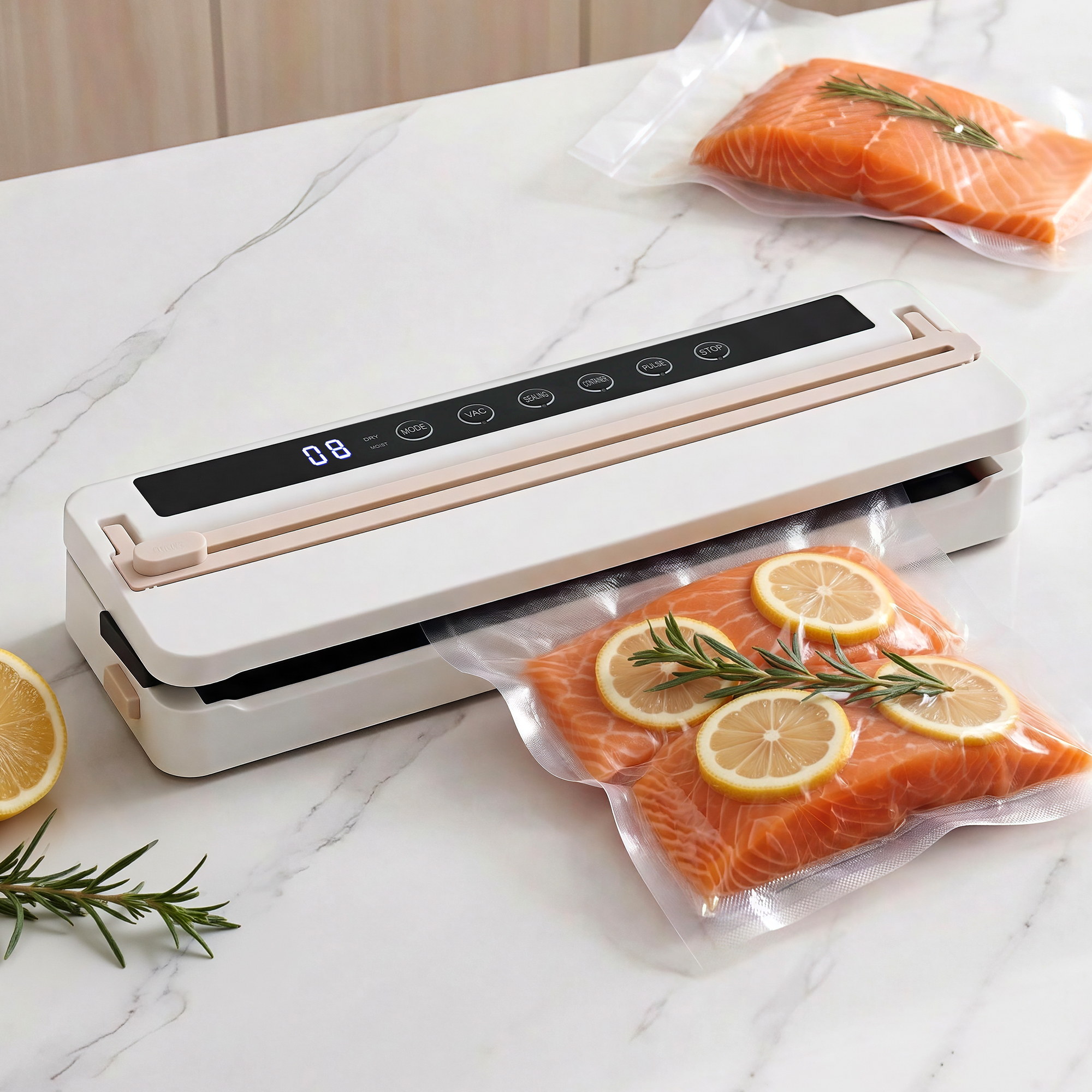 Devanti Vacuum Sealer Machine Fresh Storage 5 Modes view 5