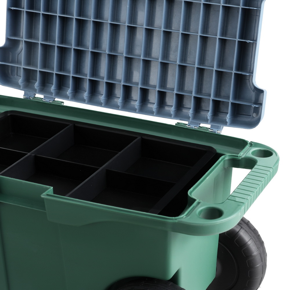 Gardeon Green 3-in-1 Garden Tool Storage Cart view 5