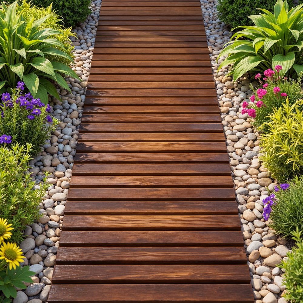 Gardeon 8FT Cedar Garden Walkway Roll Out Outdoor