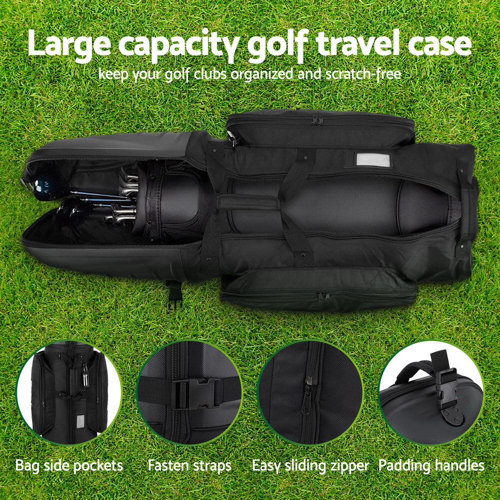 Everfit Golf Travel Bags for Airlines with Wheels view 5