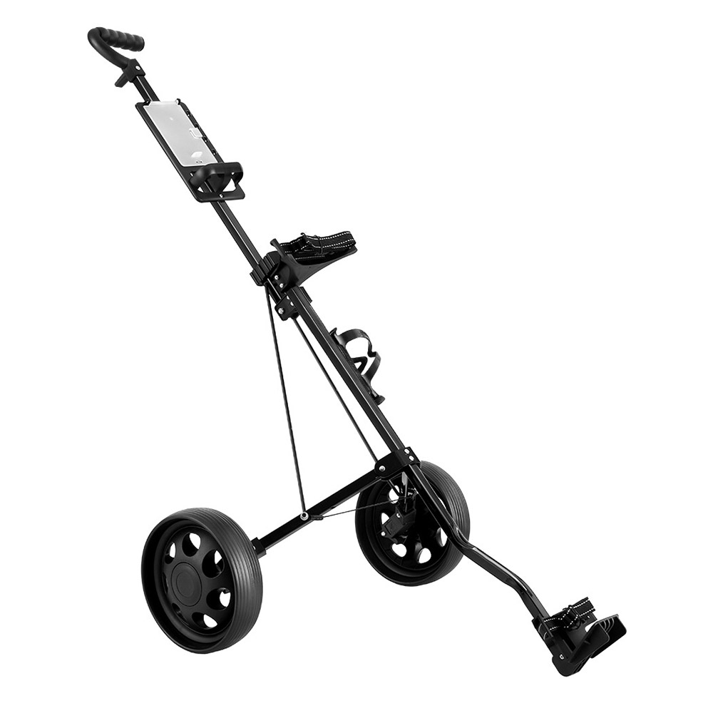 Everfit Golf Buggy Folding Trolley Cart, 2 to 4 Wheels view 3