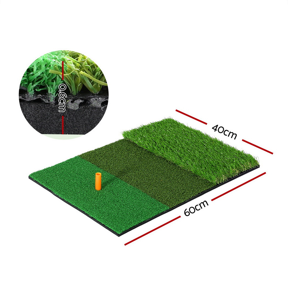 Everfit 3-in-1 Golf Hitting Mat Driving Range Practice view 2