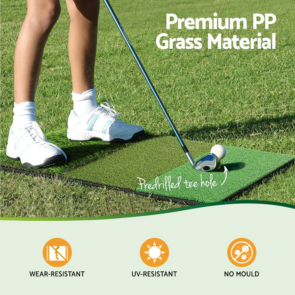 Everfit 3-in-1 Golf Hitting Mat Driving Range Practice view 4