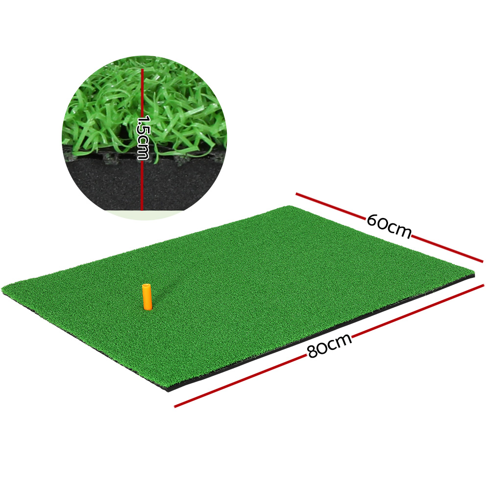 Everfit Golf Hitting Practice Mat Portable Multiple Sizes view 2