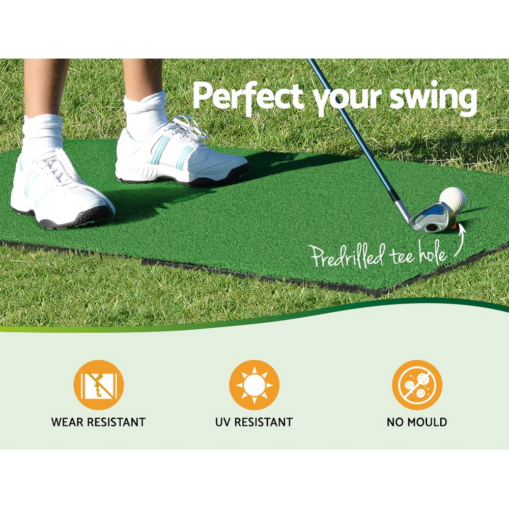 Everfit Golf Hitting Practice Mat Portable Multiple Sizes view 5