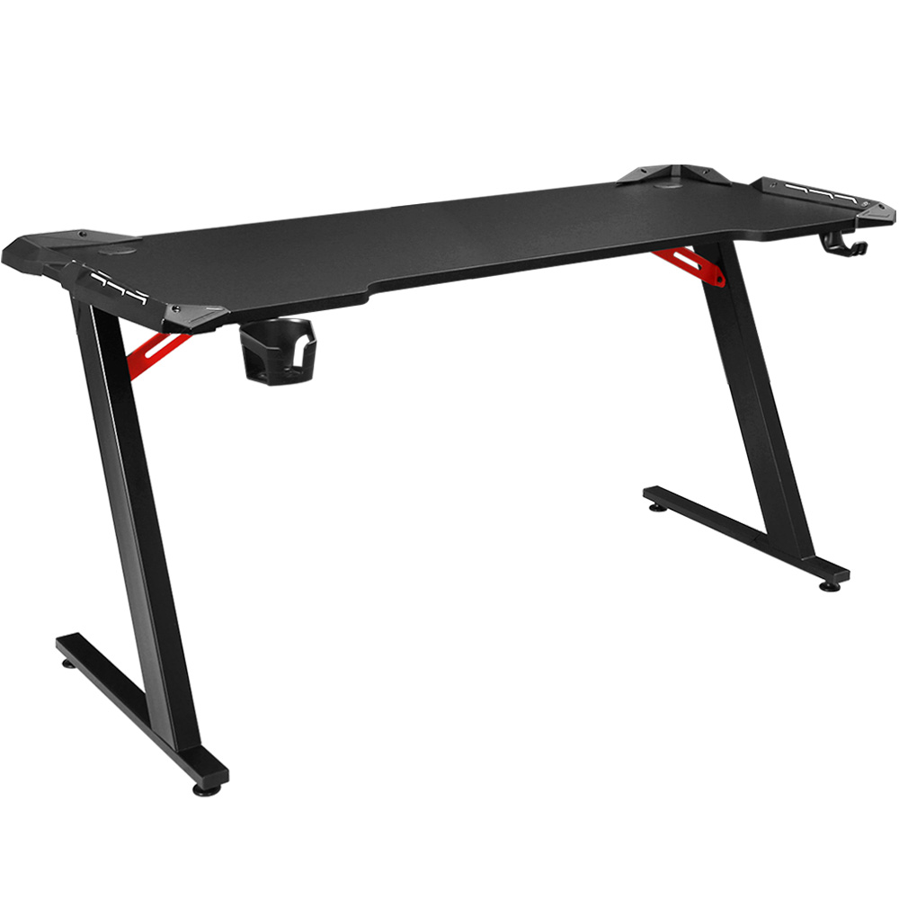 Artiss Gaming Desk with LED Light Computer Desk