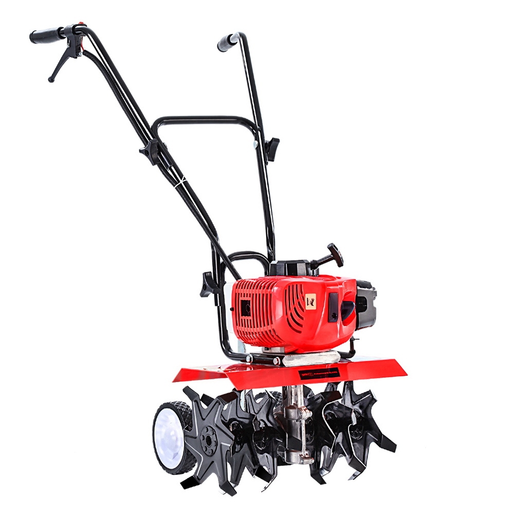 Giantz 65CC Petrol Tiller Rototiller, 4 or 6 Blades