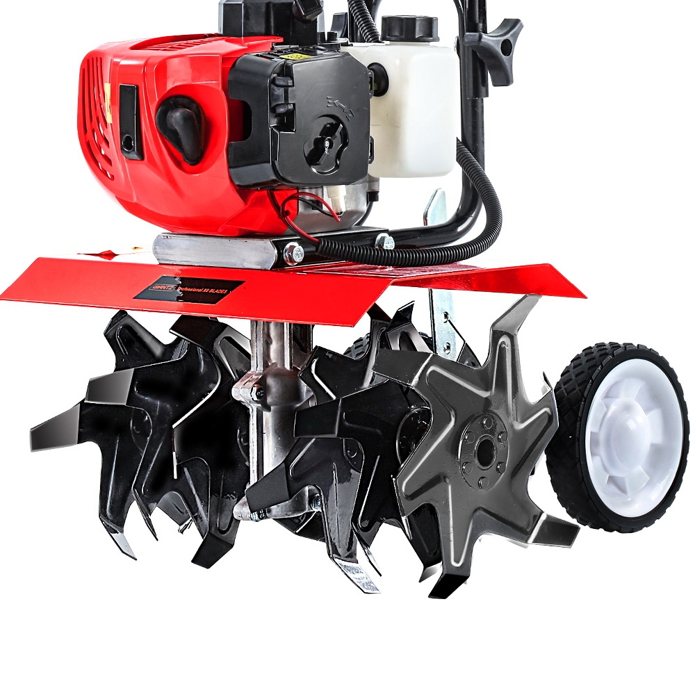 Giantz 65CC Petrol Tiller Rototiller, 4 or 6 Blades view 3