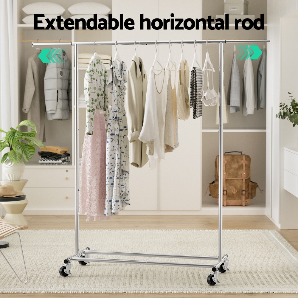 Artiss Heavy Duty Clothes Rack Adjustable Coat Stand view 4