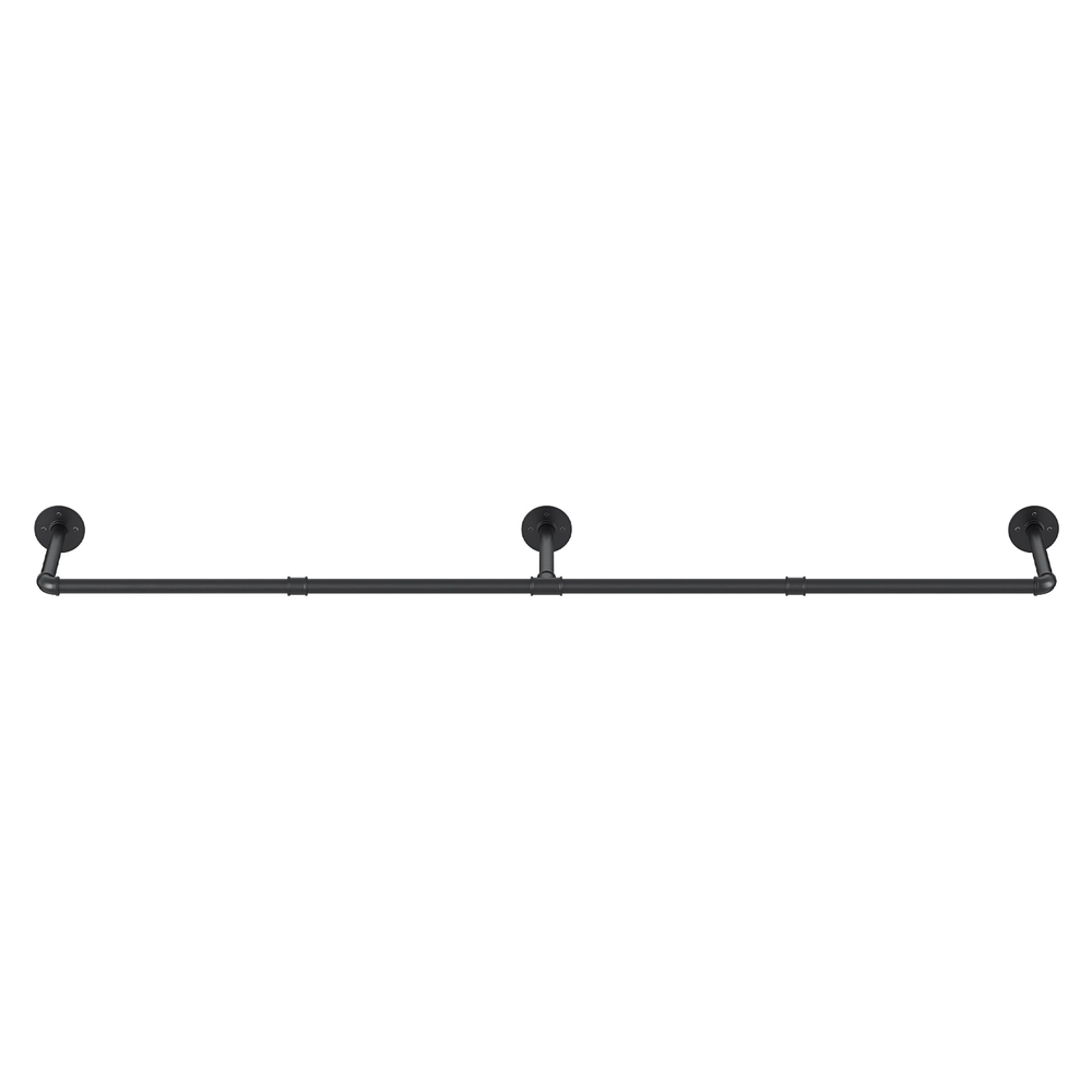 Artiss Wall Mounted Clothes Rack Floating Shelf view 3