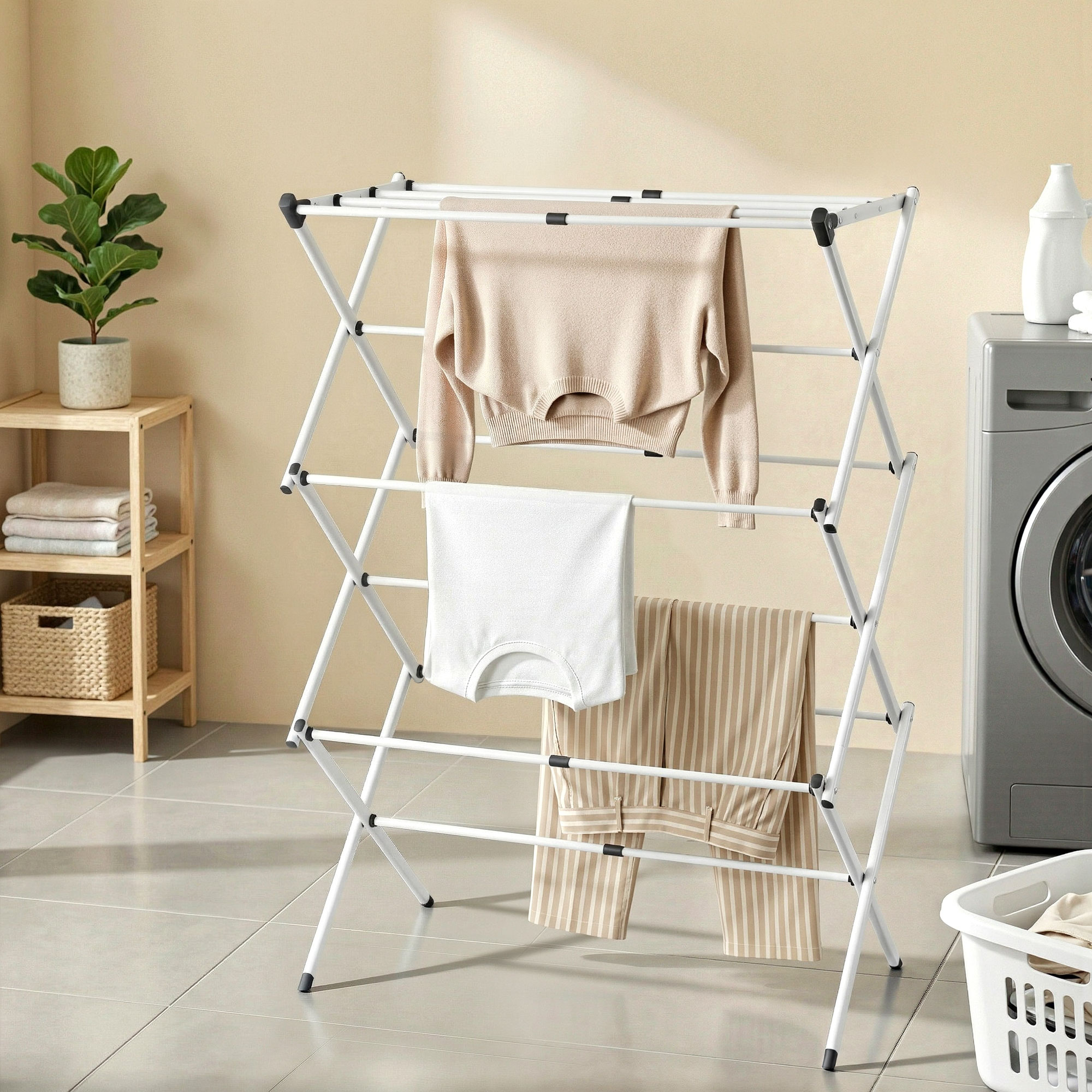 Artiss Foldable Clothes Rack Portable No Assembly