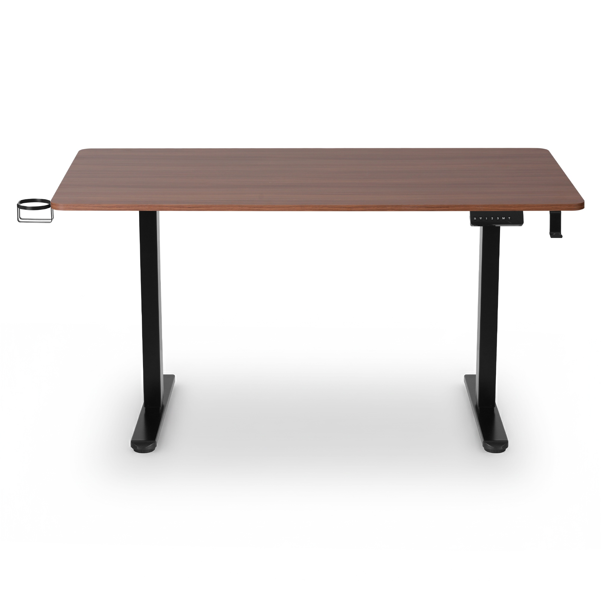 Artiss Motorised Standing Desk 140cm Walnut view 3