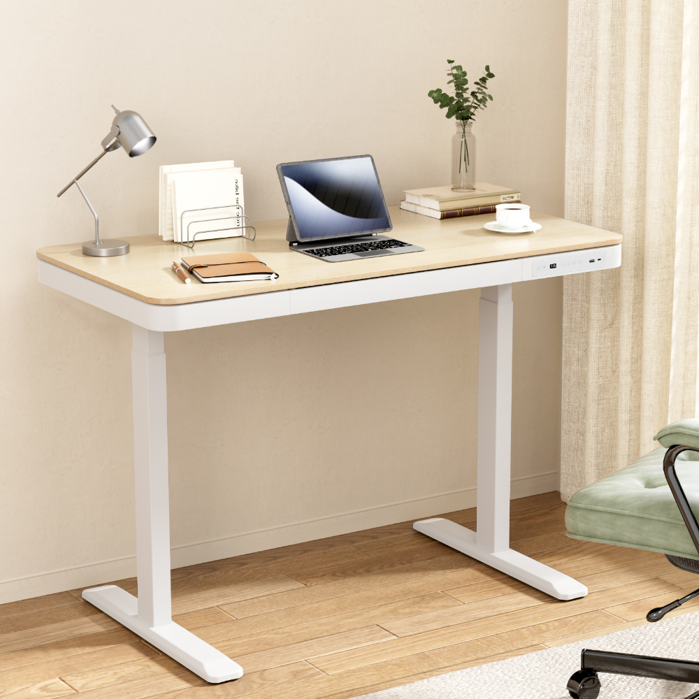 Artiss Motorised Standing Desk with Drawer in 2 Colours