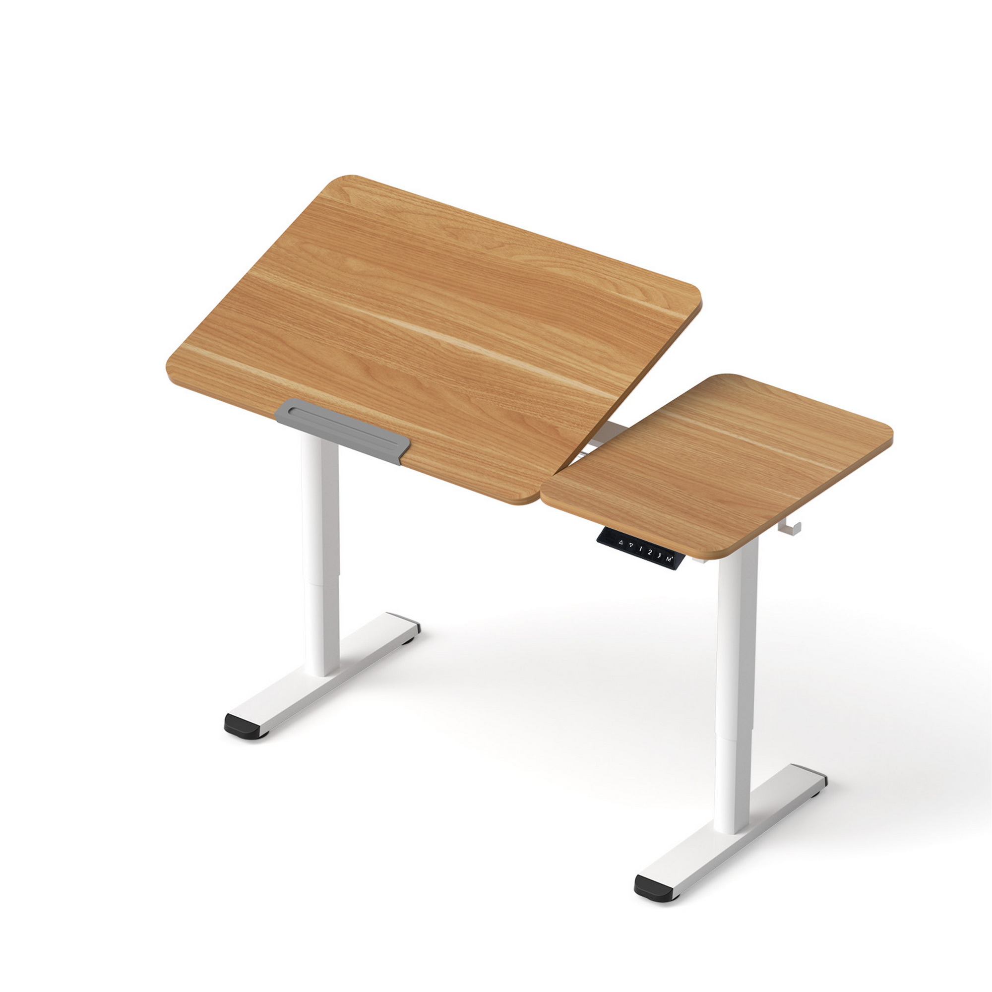 Artiss Electric Standing Desk with Tilting Top Dual Desktop