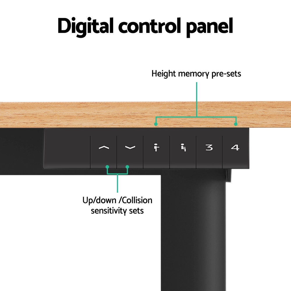 Artiss 120cm Electric Standing Desk in 2 Colours view 5