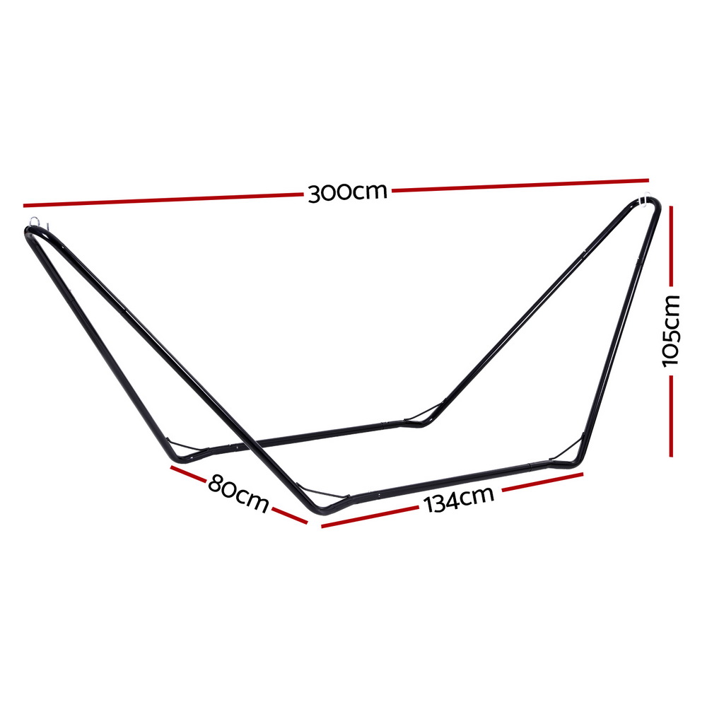 Gardeon Steel Hammock Bed Stand for 300cm Hammocks view 2