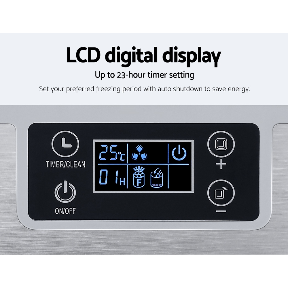Devanti Commercial Ice Maker Machine 3.2L view 5
