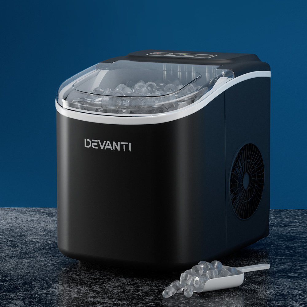 Devanti Ice Maker Machine Ice Cube Tray 2 Sizes