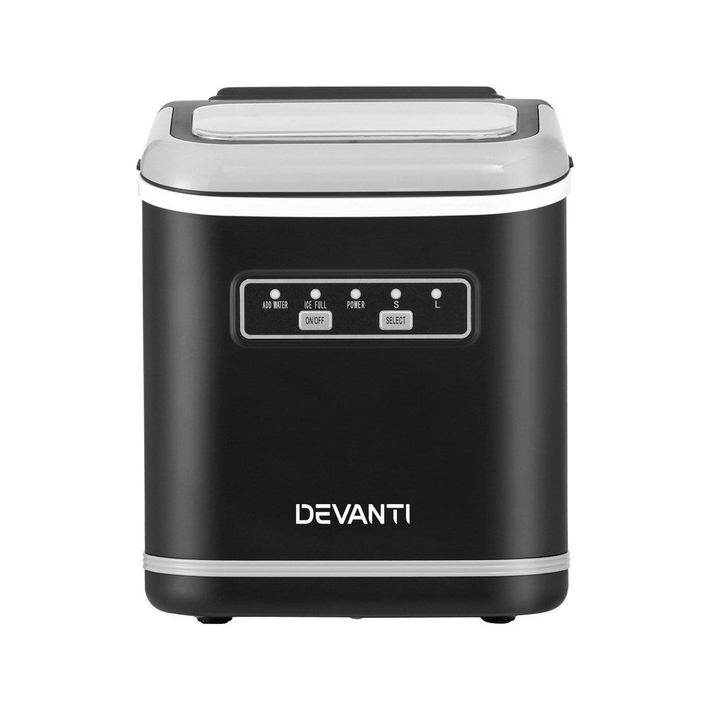 Devanti Portable Ice Maker Machine 1.3L Self Cleaning view 3