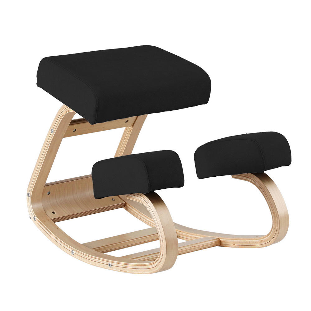 Artiss Kneeling Chair with Memory Foam 120kg Capacity Black