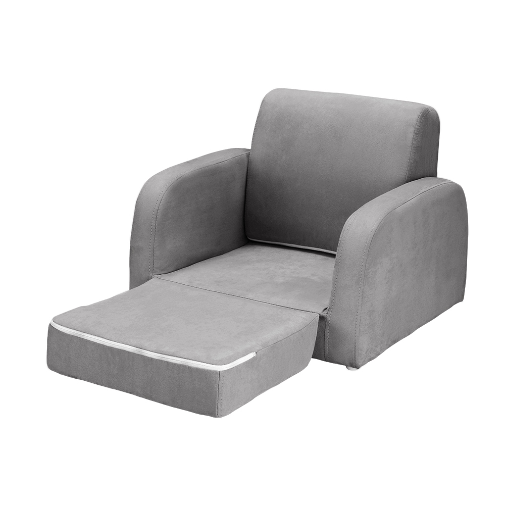 Keezi 1 Seater Kids Sofa Flip-Open Couch Armchair