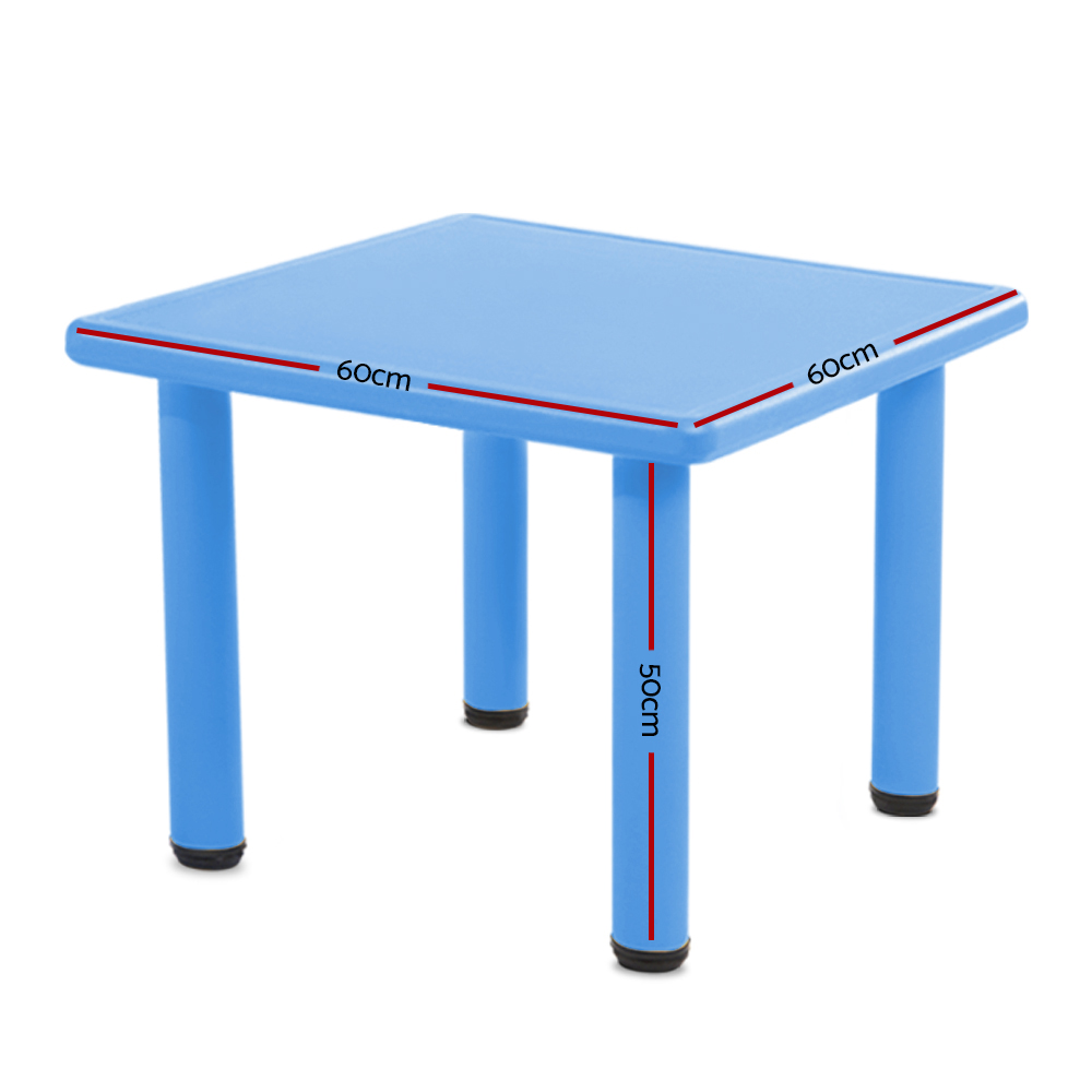 Keezi Plastic Kids Table Square Activity Desk view 2