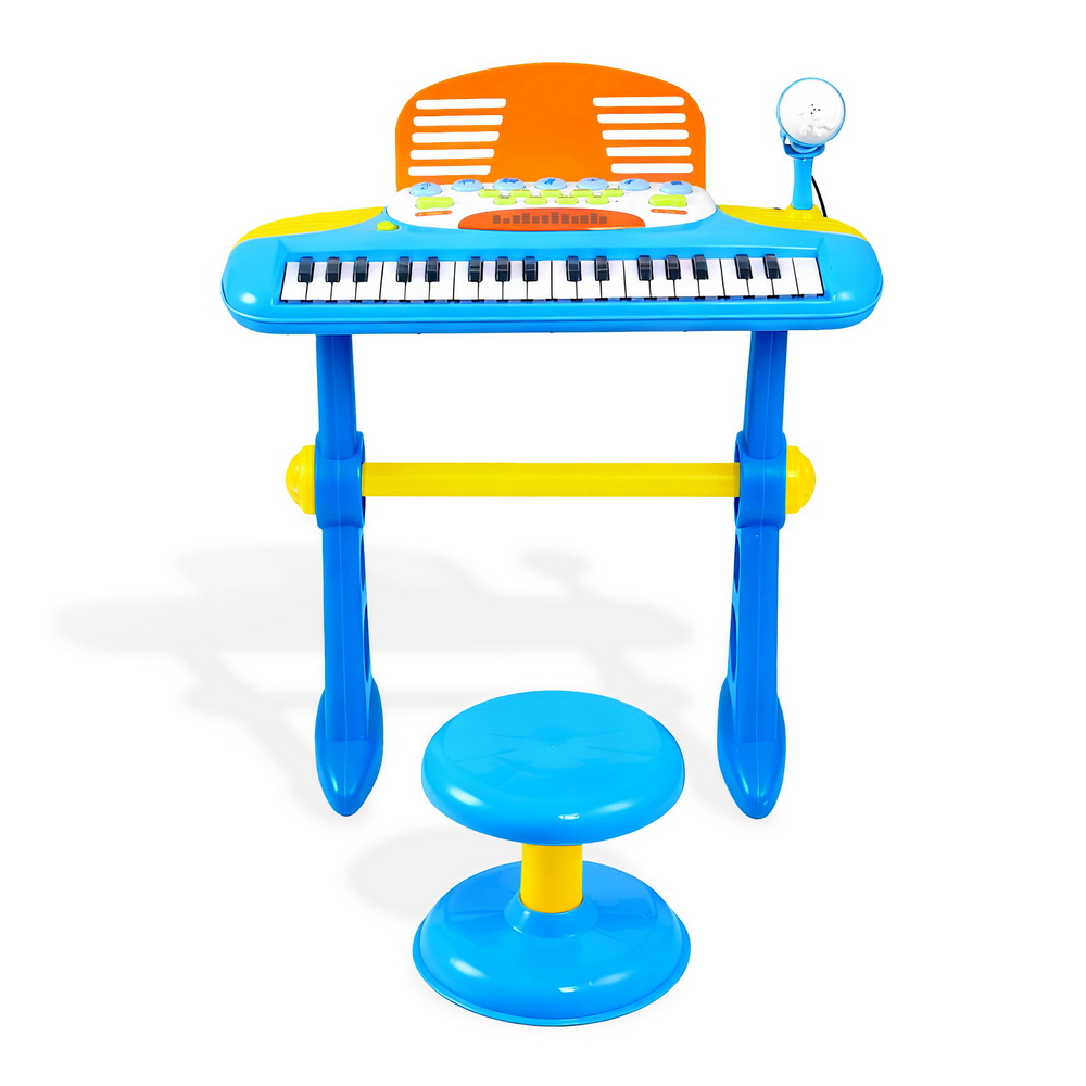 Keezi 37-Key Piano Keyboard Set with Stool & Microphone view 3