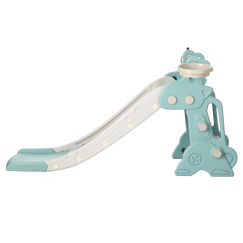 Keezi Kids Deer Slide Set 140cm with Hoop and Ring view 3