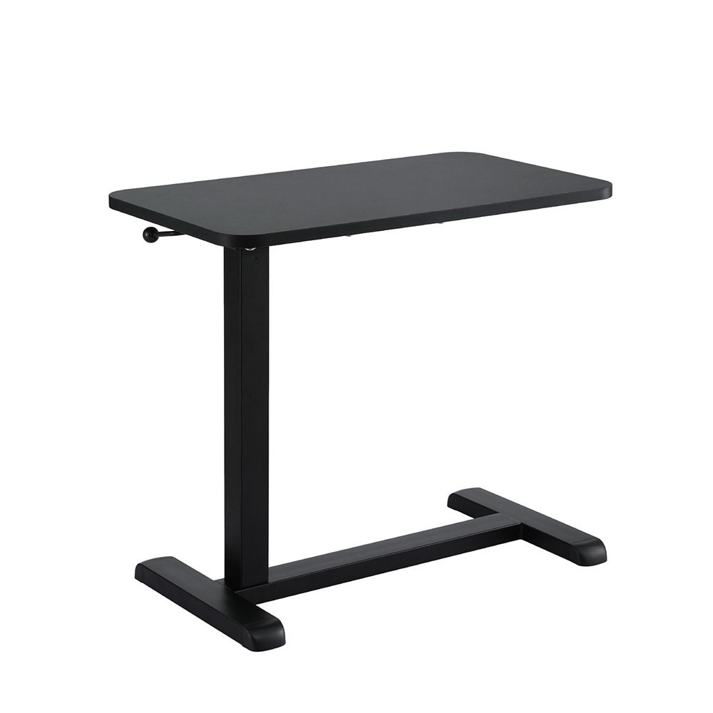 Artiss Laptop Desk Mobile Workstation Adjustable Black 70cm view 3