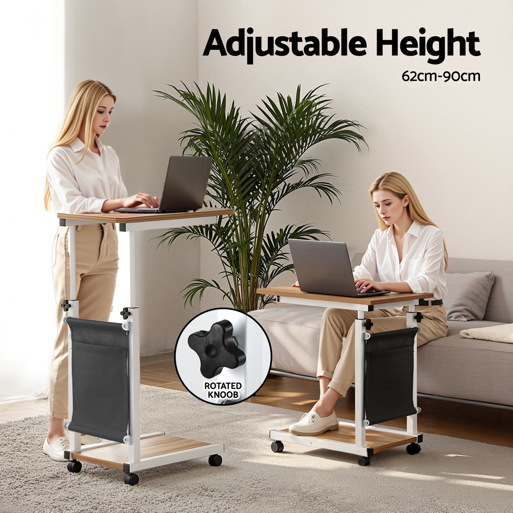 Artiss Laptop Desk Height Adjustable Mobile Workstation view 5