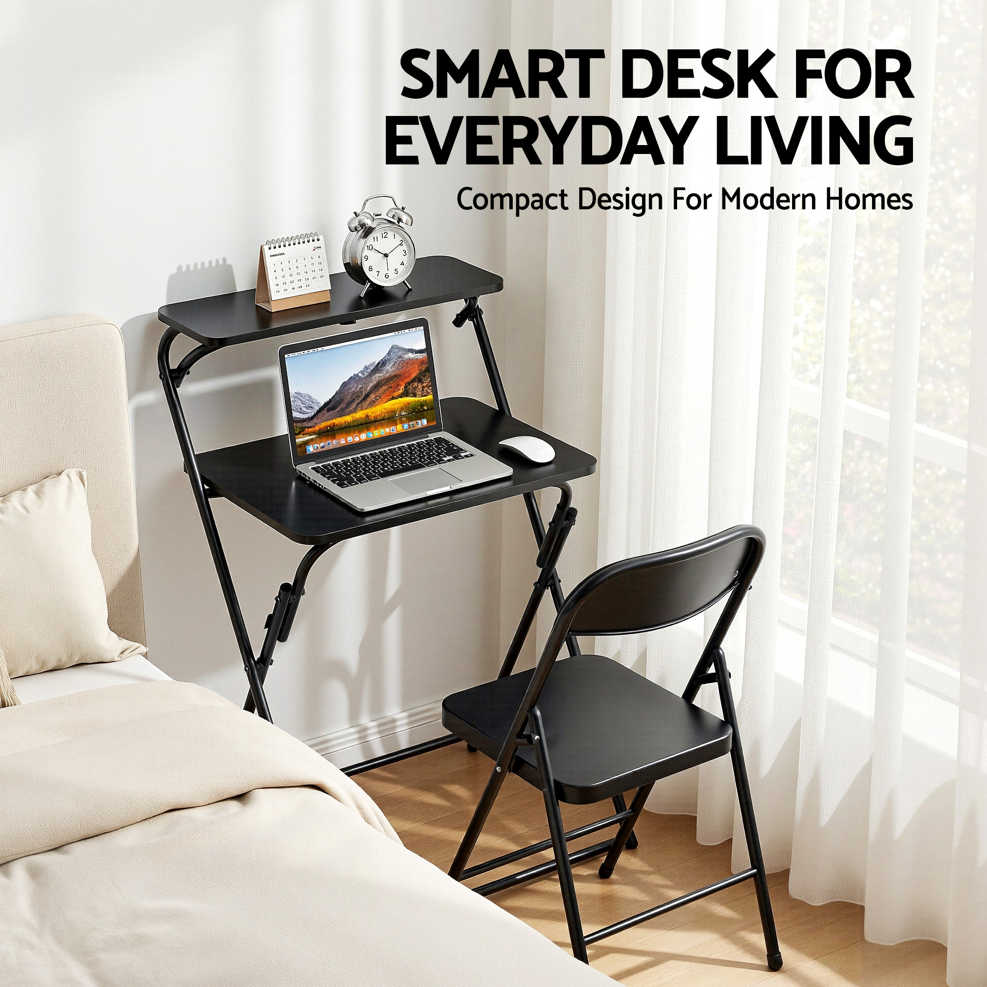 Artiss Laptop Desk Foldable Study Desk for Home Office view 4