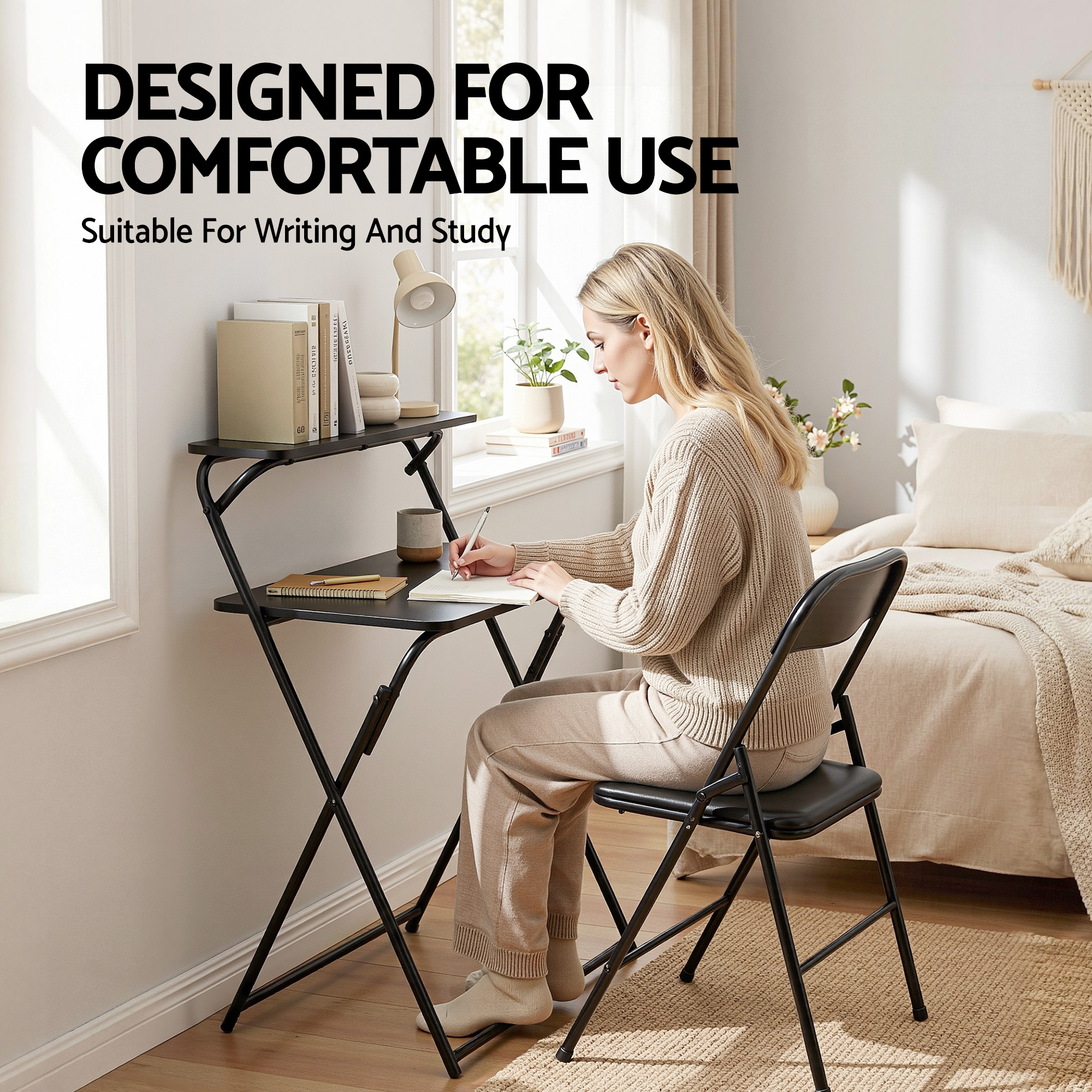 Artiss Laptop Desk Foldable Study Desk for Home Office view 5