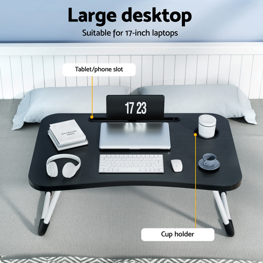 Artiss Foldable Laptop Desk Lap Tray in 2 Colours view 4