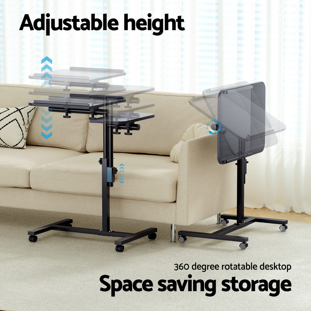 Artiss Laptop Desk Table with Fan Cooling 60cm view 5