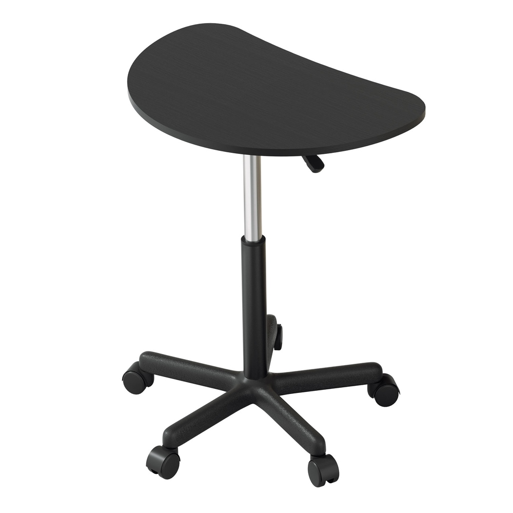 Artiss Laptop Desk Portable with Caster Wheels 60cm Black