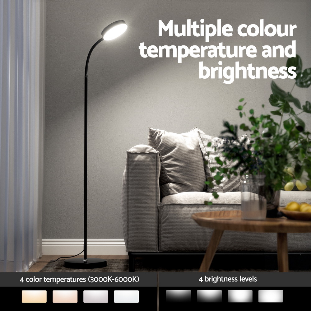 Artiss LED Floor Lamp Remote Adjustable Reading Light view 4