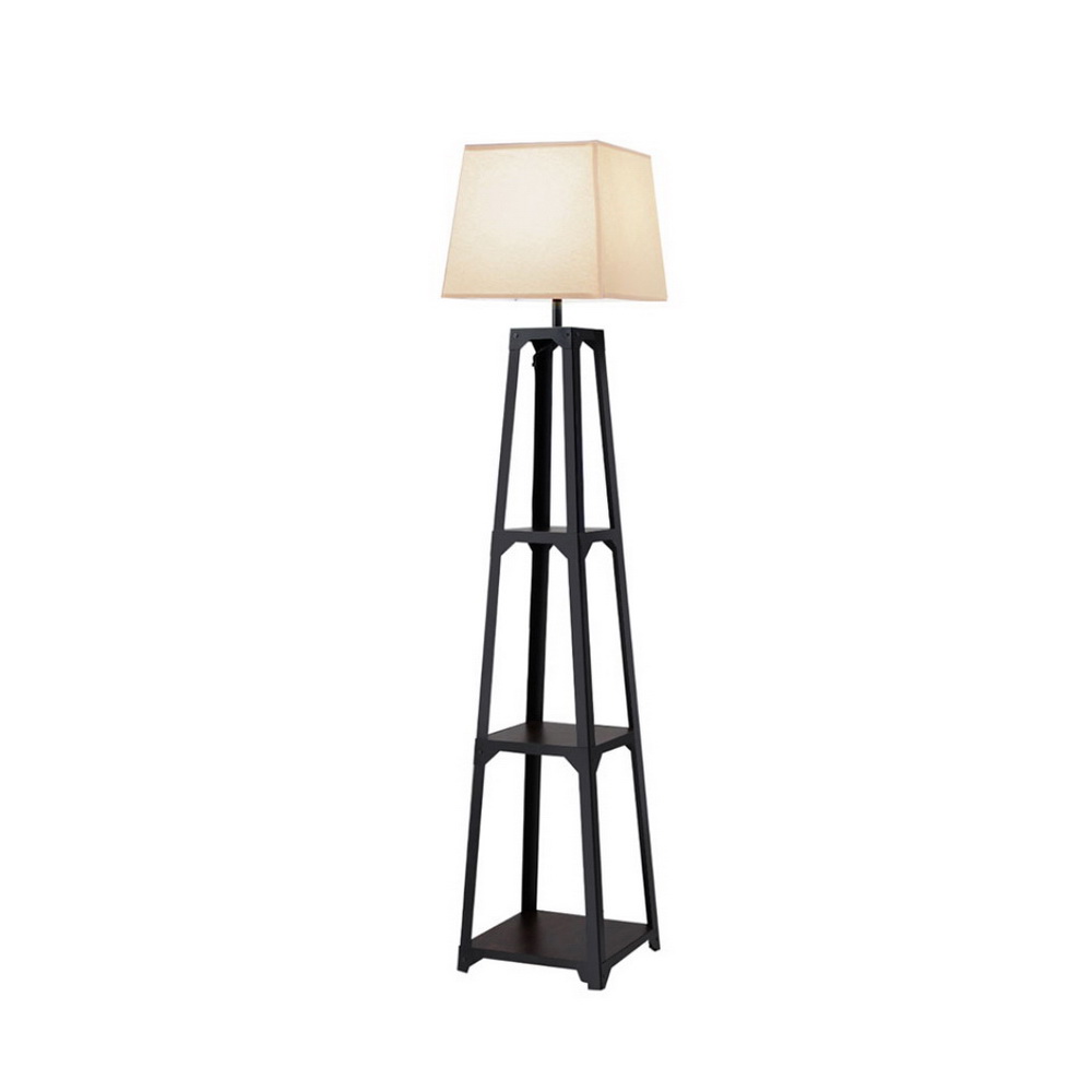 Artiss Vintage 3 Tier Shelf Floor Lamp White