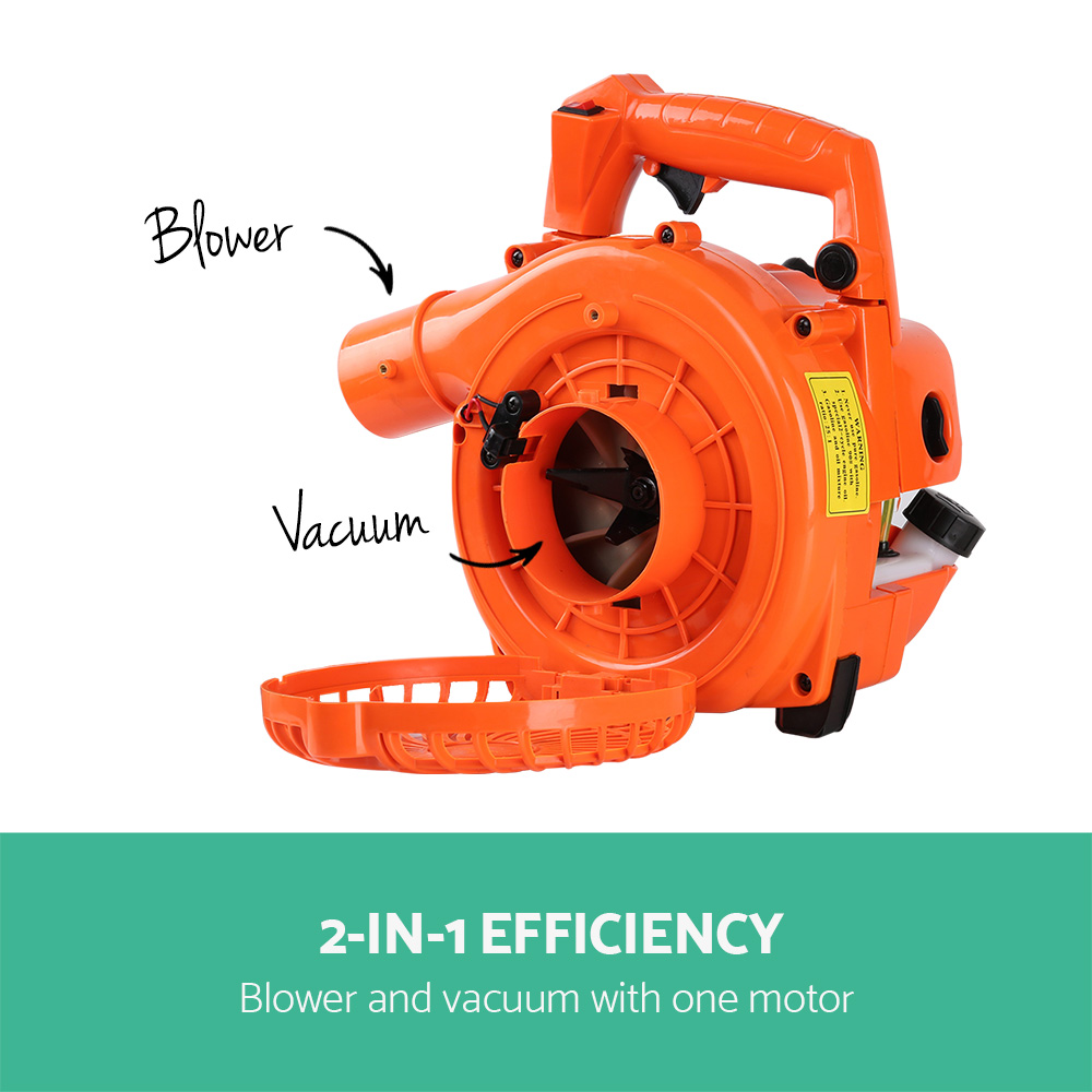 Giantz 25.4cc Petrol Leaf Blower Vacuum Mulcher 2 in 1 view 5