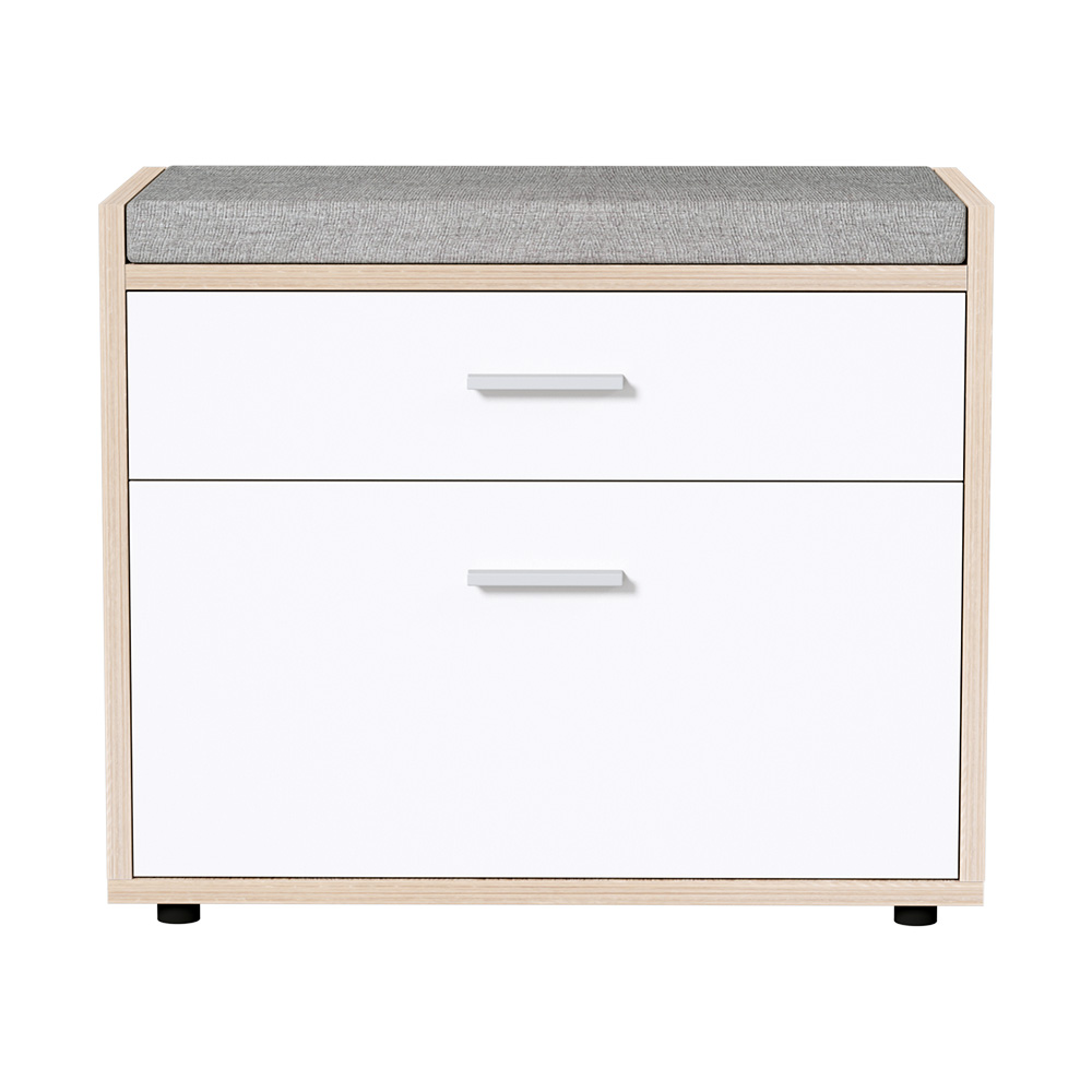 Artiss Niva Shoe Rack Cabinet Bench 8 Pairs White view 3