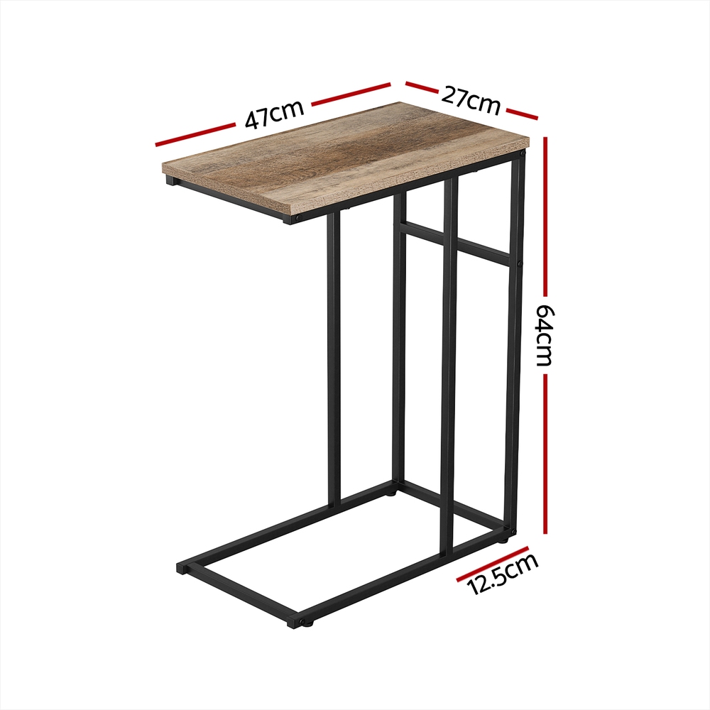 Artiss Anika Walnut Coffee Table view 2