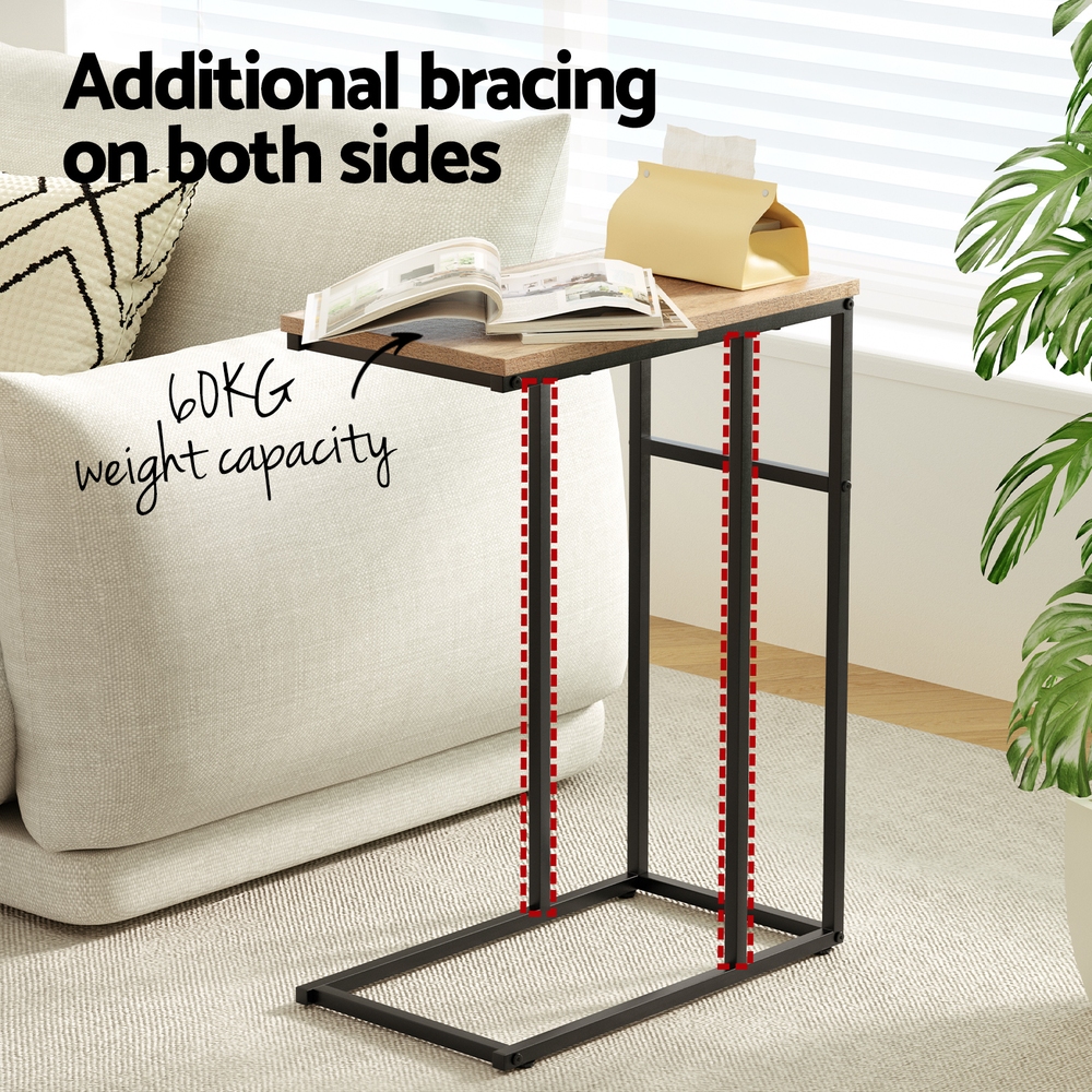 Artiss Anika Walnut Coffee Table view 5