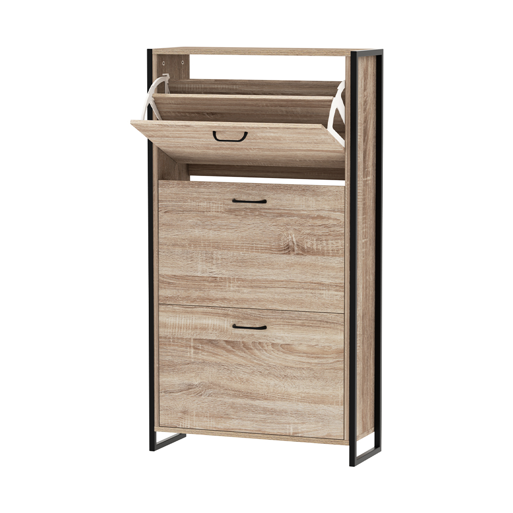 Artiss Tim Shoe Rack Cabinet 24 Pairs Adjustable view 3