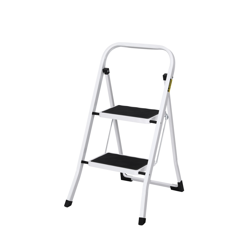 Giantz 2 Step Ladder Folding Steel with Platform