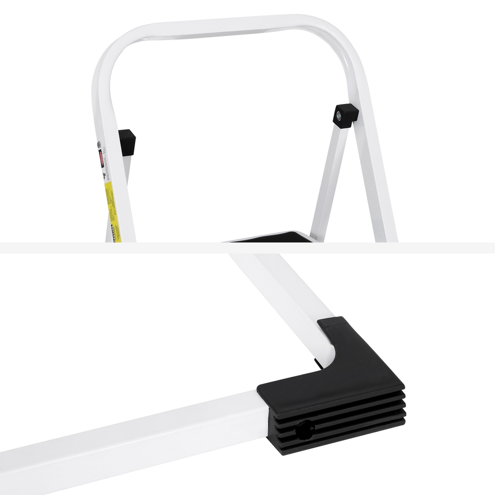 Giantz 2 Step Ladder Folding Steel with Platform view 3
